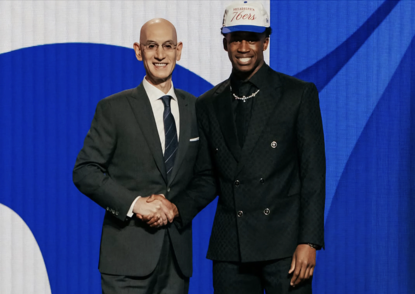 Bahamas’ VJ Edgecombe drafted third overall by Philadelphia 76ers in NBA Draft